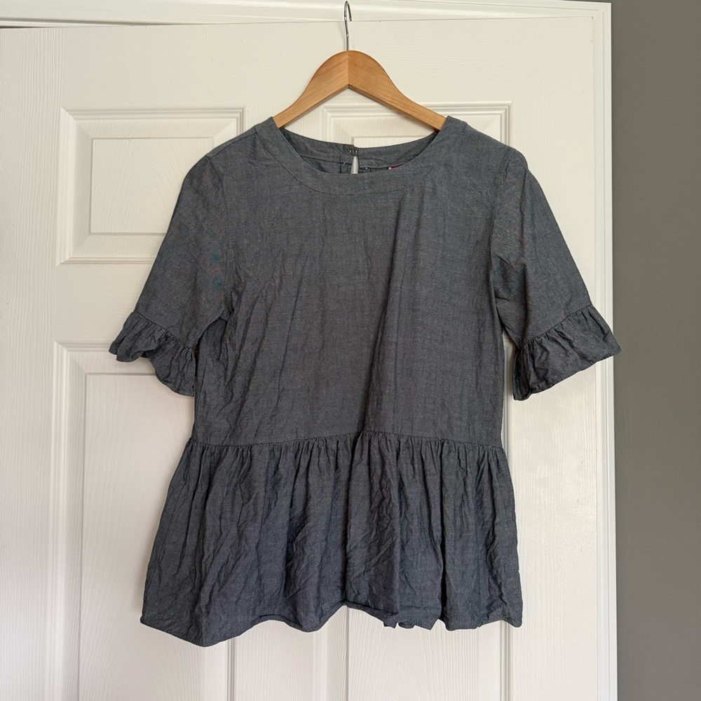 Chambray LaRoque Betty B Top